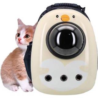 👉 Backpack transparant active 12-gaats ademend Go Out Portable Space Capsule Pet Carrier (Chicken)