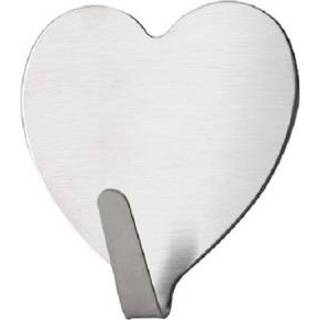 👉 Kamerdecoratie staal active 10 stuks liefde hart haak roestvrij hartvormige kamer decoratie (roestvrij kleur)