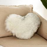 👉 Kussenslop wit zwart active Home Kussen kan worden gewassen zonder Core Hartvormige kussensloop, Afmeting: 40x50cm (Wit Tip)