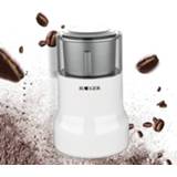 👉 Koffiemolen wit active HAEGER kleine molen huishoudelijke automatische EU-stekker (wit)