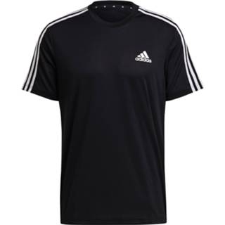 👉 Shirt XXL zwart mannen Adidas 3-Stripes T-shirt Heren 4064044307385