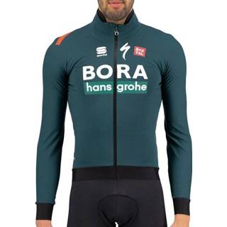 👉 Fietsjack l active mannen kinderen BORA-hansgrohe Fiandre Pro 2021, voor heren, Maat L, Kinder fietsjas, 8050949424155