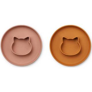 👉 Bord rose active Liewood Gordon 2-Pack - Cat Dark Rose/Mustard Mix 5713370449748