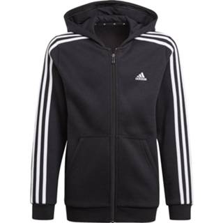 👉 Sportjas zwart jongens Adidas 3-Stripes 4064036088308