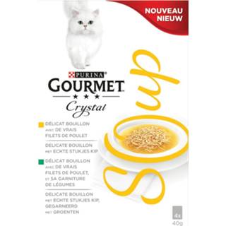 👉 Active 5x Gourmet Crystal Soup Kip 4 x 40 gr 7613037023787