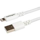 👉 Witte StarTech.com 3 m lange Apple 8-polige Lightning-connector-naar-USB-kabel voor iPhone / iPod iPad 65030851763