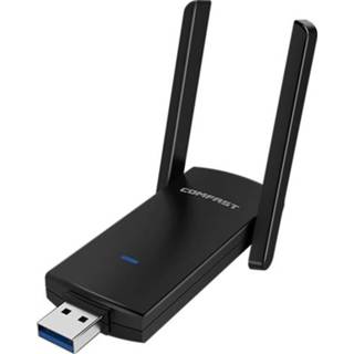 👉 Netwerkkaart active COMFAST CF-924AC V2 1200 Mbps Dual Frequency Gigabit USB Computer WIFI-ontvanger Krachtige draadloze