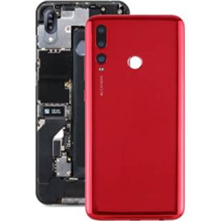 👉 Batterij rood active Back Cover voor Huawei P Smart (2019) (rood)