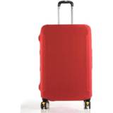 Kofferhoes rood elastische s active Effen kleur Reiskoffer stofkap, maat: (rood)