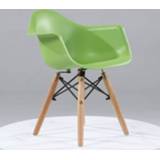 👉 Kinderkrukje groen kunststof houten active kinderen Nordic Minimalistisch Modern Kindermeubilair Kinderkruk stoel Mode Kinderstoel (groen)
