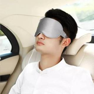 👉 Verwarming zilvergrijs zijde active Origineel Xiaomi Youpin PMA Cool Easy Graphene oogmasker (zilvergrijs)