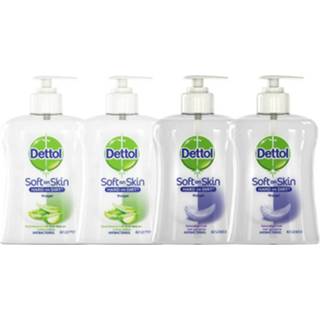 👉 Handzeep active Dettol - Verzachtend 2x Aloë Vera Gevoelige Huid 4x 250ml Pakket 7434948554579