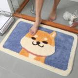 👉 Tapijt antislip active Cartoon Massaal Huis Badkamer Absorberend Pad, Afmeting: 45× 65 cm (Akita)