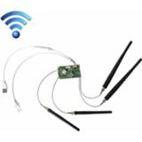 👉 Antenne transparante active VM5G 1200 Mbps 2,4 GHz en 5 dual-band wifi-module met 4 antennes, ondersteuning voor IP-laag / MAC-laag transmissie, toegepast op repeater bridge&AP&videotransmissie afstand