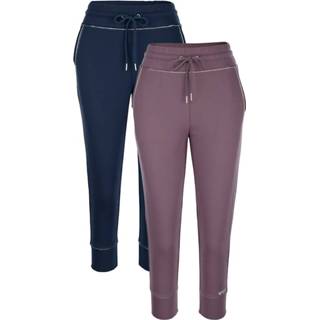 👉 Joggingbroek blauw vrouwen Joggingbroeken per 2 stuks Blue Moon Marine::Mauve 4055706276118