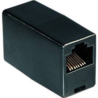 Netwerk kabel active zwart RJ45 Netwerkkabel koppeling 4012386076353