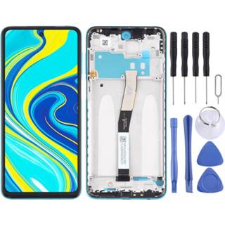 👉 Digitizer blauw active Lcd-scherm en volledige montage met frame voor Xiaomi Redmi Note 9S (blauw)