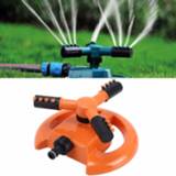 👉 Mondstuk oranje active Tuin automatische roterende 360 graden sprinkler gazon besproeiingsmondstuk Irrigatie mondstuk, toepasbaar voor 3/4 inch waterleidingen (oranje)