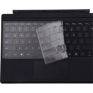 Toetsenbord transparant active Laptop TPU waterdicht stofdicht beschermfolie voor Microsoft Surface 13,5 inch