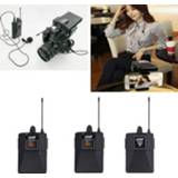 👉 Draagbare radio active 3-in-1 draadloze opnamemicrofoon SLR-camera Fotografie Mobiele telefoon Interview Lavalier-microfoon