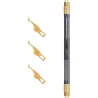 👉 Make-up remover active QIANLI 008 Multifunctioal CPU IC Glue Knife Thin Blade Moederbord BGA Chip Lijm Reinigingsmes