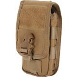👉 Heuptas active 2 STUKS Multifunctioneel Molle-systeem Outdoor-hardloopzakken voor mobiele telefoon onder 5,5 inch (modder)