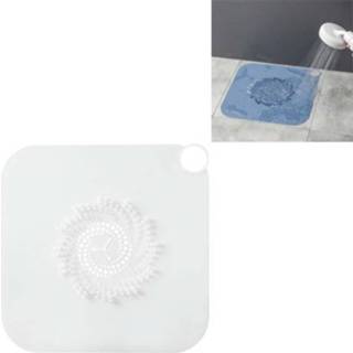 👉 Deodorant transparant wit siliconen active 3 STKS Huishoudelijke Riool Cover Afdichting Plug Wc Afvoerputje (Transparant Wit)