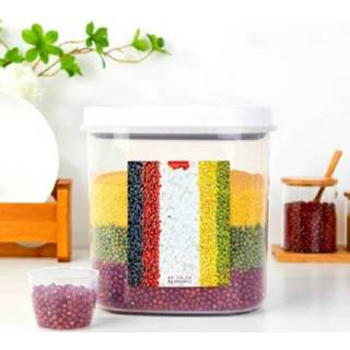 👉 Opbergdoos active Huishoudelijke Rijst Verzegeld Vochtbestendig Pet Food Opslag Vat, Capaciteit: 5 kg