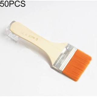 👉 Borstel nylon active 50 STKS Haar Schilderen Olie Waterverf Water Poeder Verf Brushe (9)