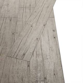 👉 Vloer plank PVC active grijs Vloerplanken 4,46 m 3 mm lichtgrijs 8719883997858