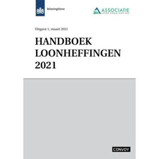 👉 Handboek Loonheffingen 2021. Paperback 9789463172691