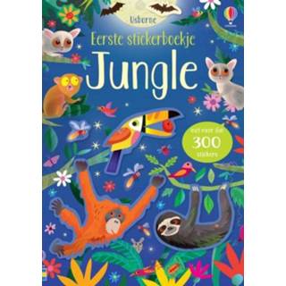 👉 Stickerboek Eerste stickerboekje Jungle - (ISBN: 9781801310123) 9781801310123