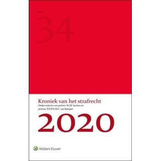 👉 Kroniek van het strafrecht 2020. Paperback 9789013164190