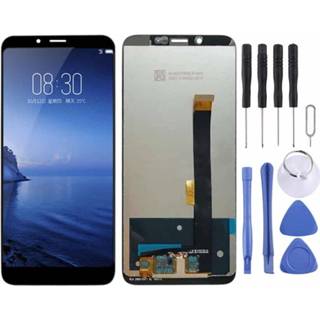 👉 Digitizer zwart active Lcd-scherm en volledige montage voor ZTE Nubia N3 / NX608J NX617J (zwart)