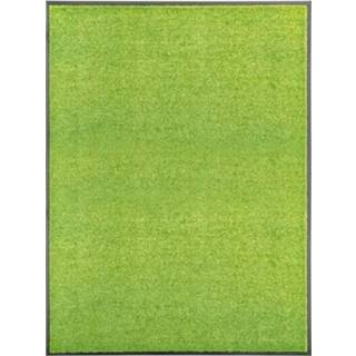 👉 Deurmat active groen wasbaar 90x120 cm 8720286064825