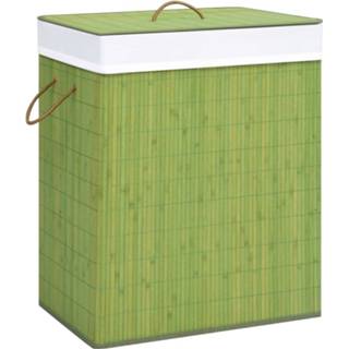 👉 Wasmand 100 L bamboe groen