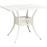 👉 Terrastafel wit gietaluminium active Tuintafel 90x90x73 cm 8720286205938