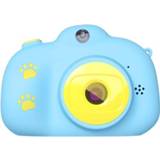 👉 Lens blauw active kinderen RK-K9 2.0 / 2.4 inch 20.0MP dubbele kindercamera, ondersteuning voor spel en video&64GB TF-kaart (blauw)