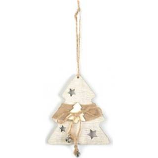 👉 Kerstboom houten active 4 STKS Hanger Charm Kersttafereel Decoratie (Kerstboom Vorm)