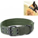 👉 Hondenriem groen l active Multifunctionele verstelbare Pet Outdoor Training Slijtvaste trekvaste halsband, maat: (groen)