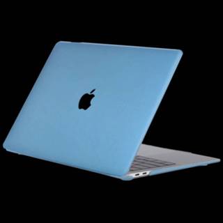 👉 Coverhoes blauw Sand Light Blue kunststof hardcase hoes Lunso - cover MacBook Pro 16 inch 8720572142770