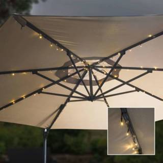 👉 Parasol active HI lichtslinger solar LED 130 cm 4034127750605