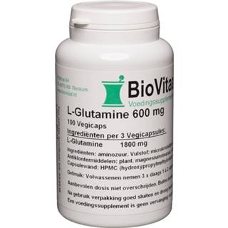 👉 L-Glutamine 600 mg 8718347350406