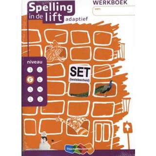 👉 Werkboek Spelling in de lift adaptief (set van 5) niveau 5 9789006954647