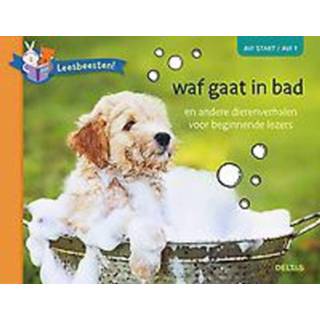 👉 Leesbeesten! Waf gaat in bad. Hardcover 9789044760460