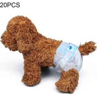 👉 Verpakking XXS active 2 verpakkingen / 20 stuks huisdierluiers voor honden Fysiologische broek huisdieren, levering in willekeurige kleur, maat: