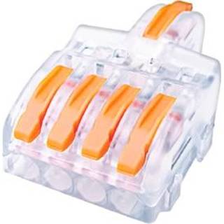 👉 Handvat oranje active 10 STUKS Multifunctionele aftakkingsdraad Stuikkoperdraad Snelkoppelingsklem, Model: F14 Een op de vier uit