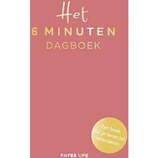 👉 Dagboek roze Het 6 minuten - editie. Een boek dat je leven zal veranderen, Spenst, Dominik, Hardcover 9789000379842