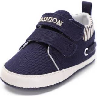 👉 Babyschoenen blauw canvas active baby's Baby Zool Zachte stevige schoenen (blauw)