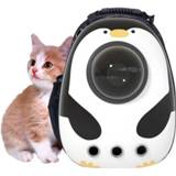 👉 Backpack transparant active 12-gaats ademend Go Out Portable Space Capsule Pet Carrier (Penguin)